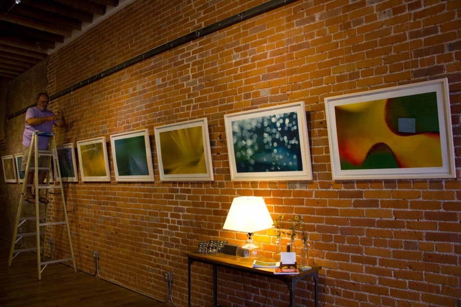 gallery wall shot